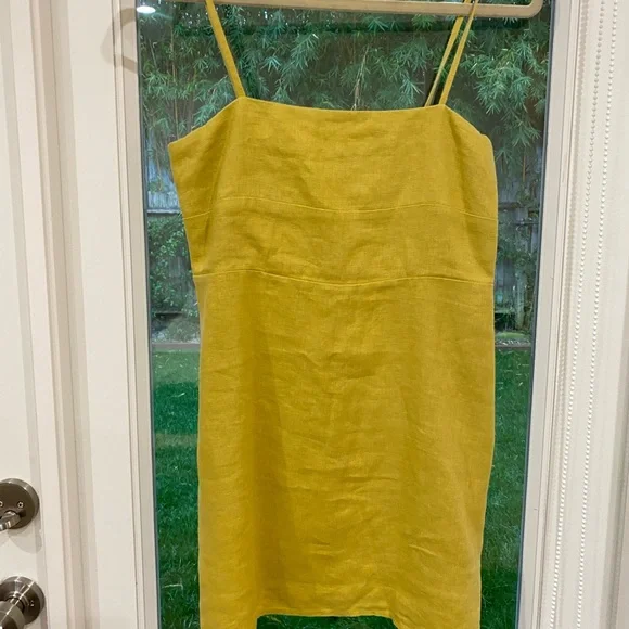 knee length dresses for ladies Rent The Bettina Linen Maxi Dress By Sir The Label main image 1